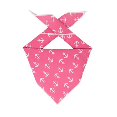 Pink Anchor Bandana