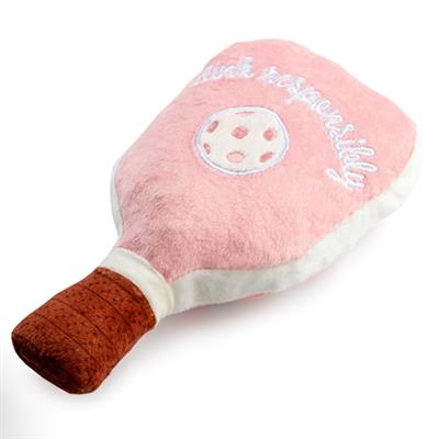 Pink Checker Pickleball Paddle Toy